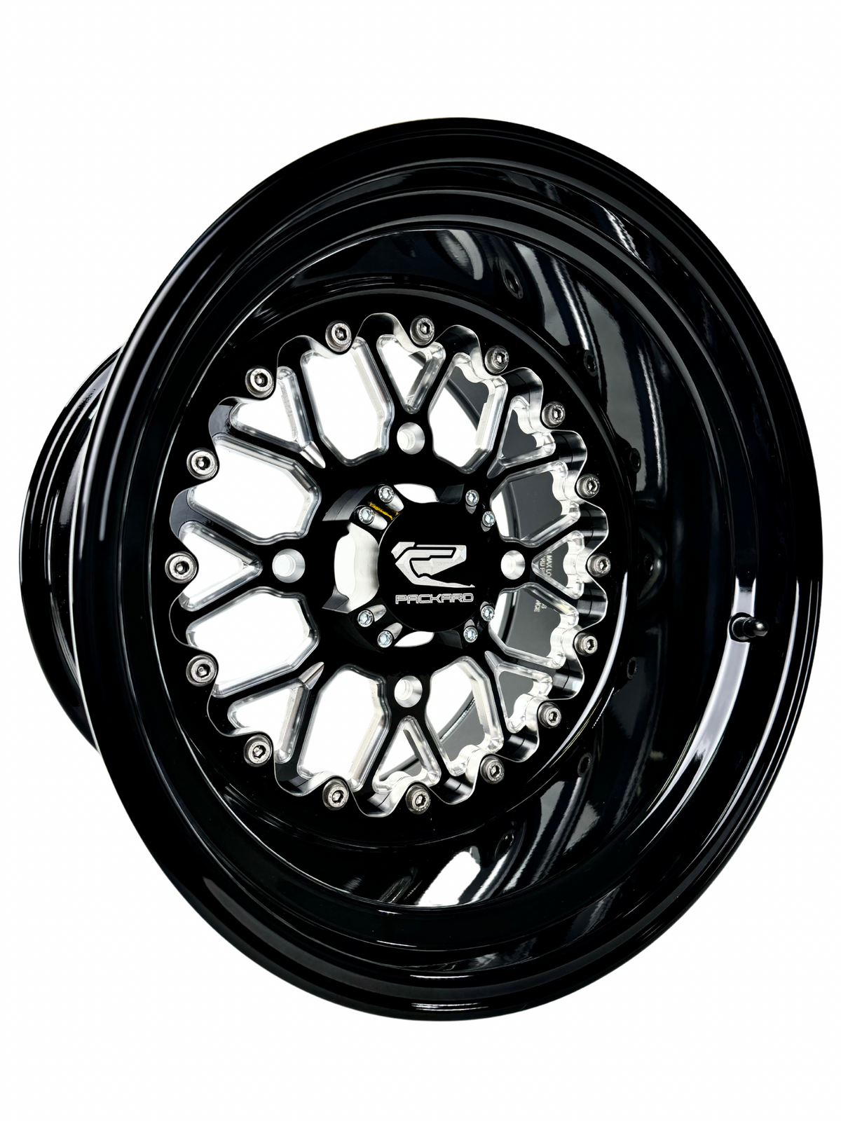 Wishbone - FF Forged Gloss Black-Wheels-Packard Performance Dealer-15x7 | 4x136-Black Market UTV