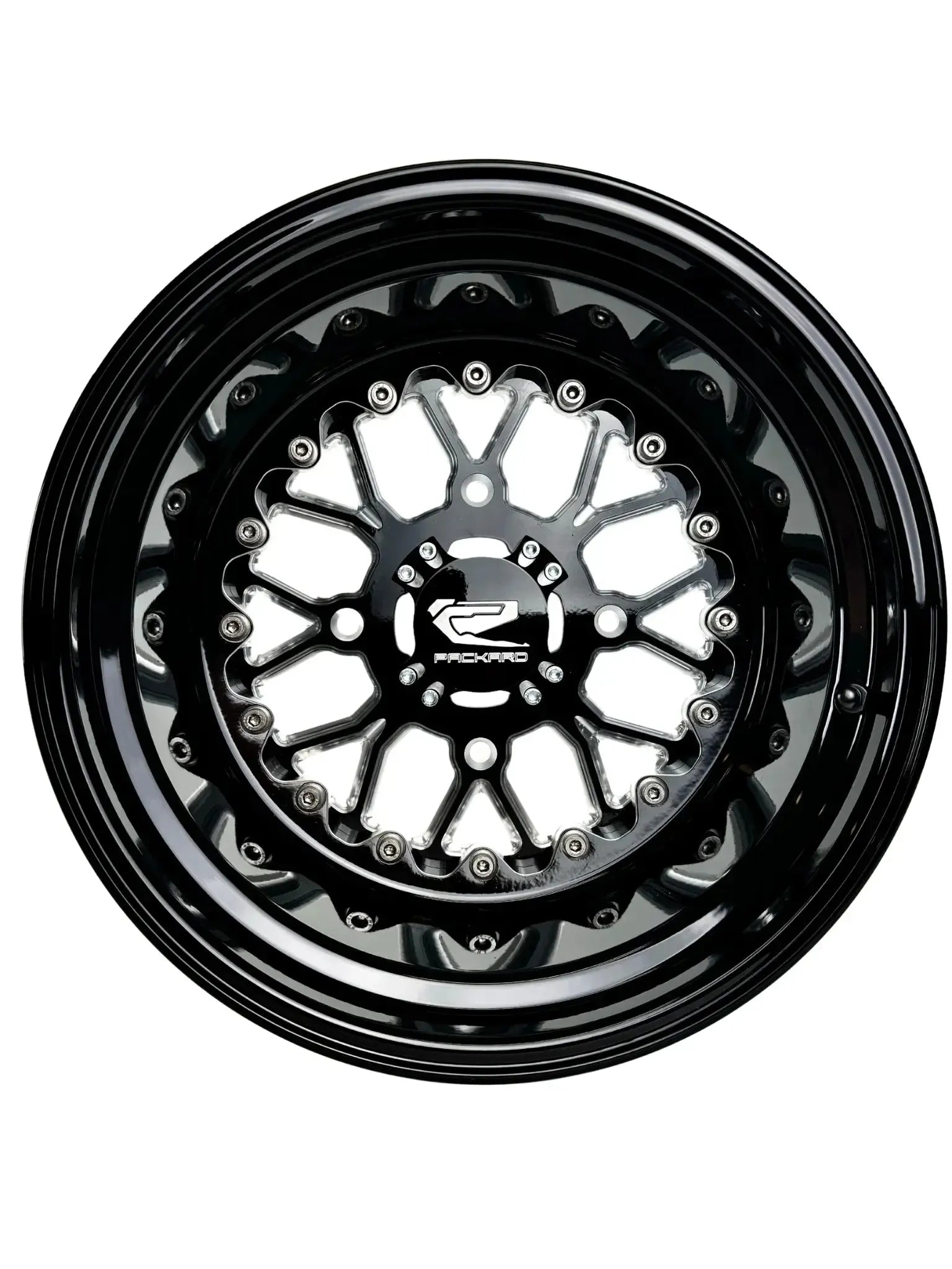 Wishbone - FF Forged Gloss Black-Wheels-Packard Performance-15x7 | 4x156-Black Market UTV