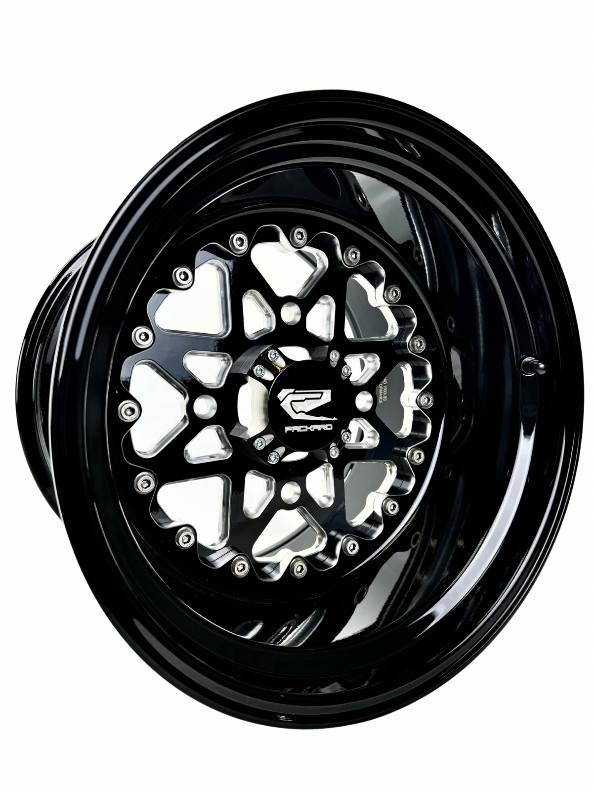 V2 Super Star - FF Forged Gloss Black-Wheels-Packard Performance Dealer-15x7 | 4x136-Black Market UTV