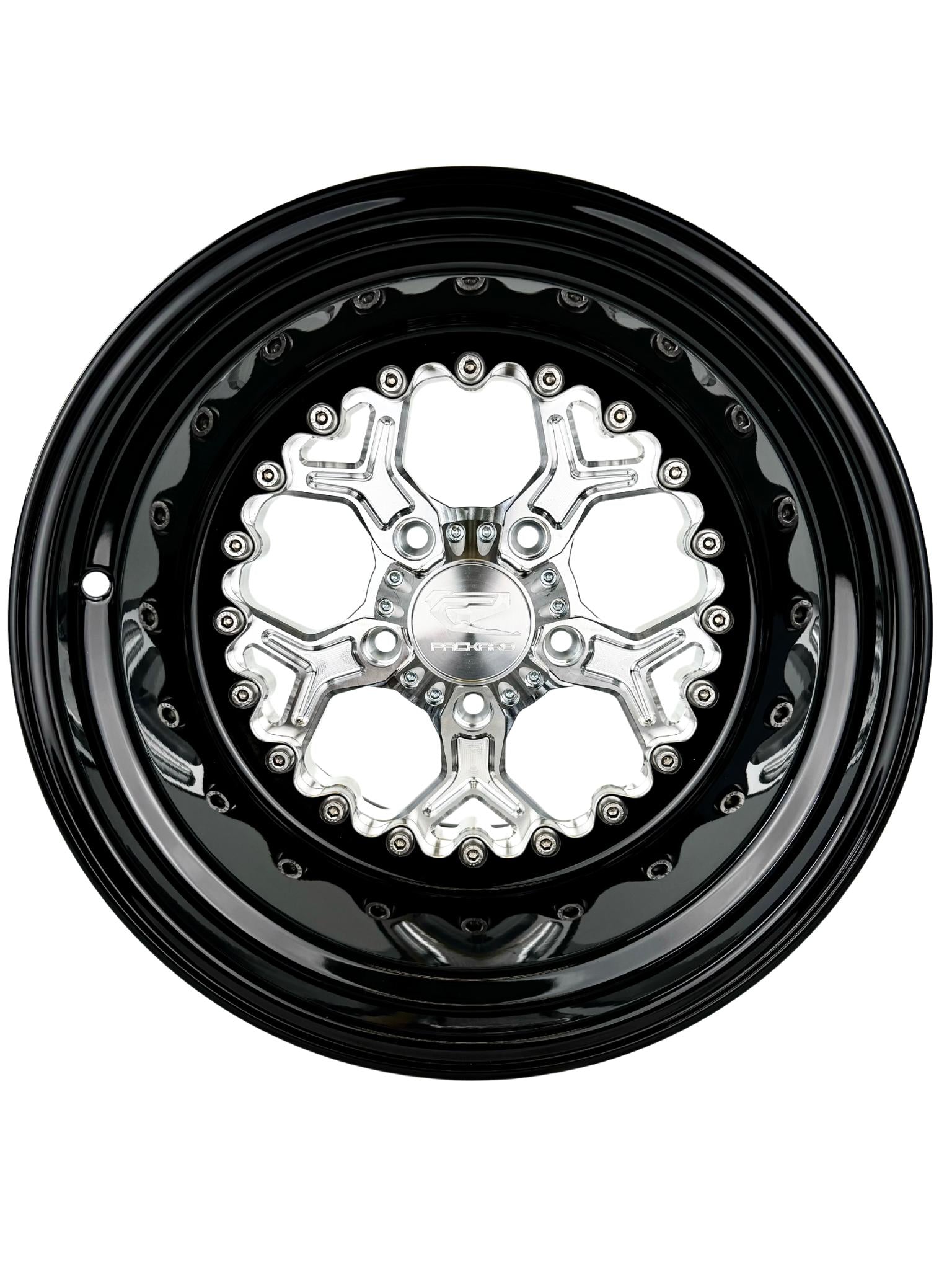 PRO 5 - FF Forged Silver RZR PRO R 5X4.5-Wheels-Packard Performance-15x7 | 5X4.5-Yes-Black Market UTV