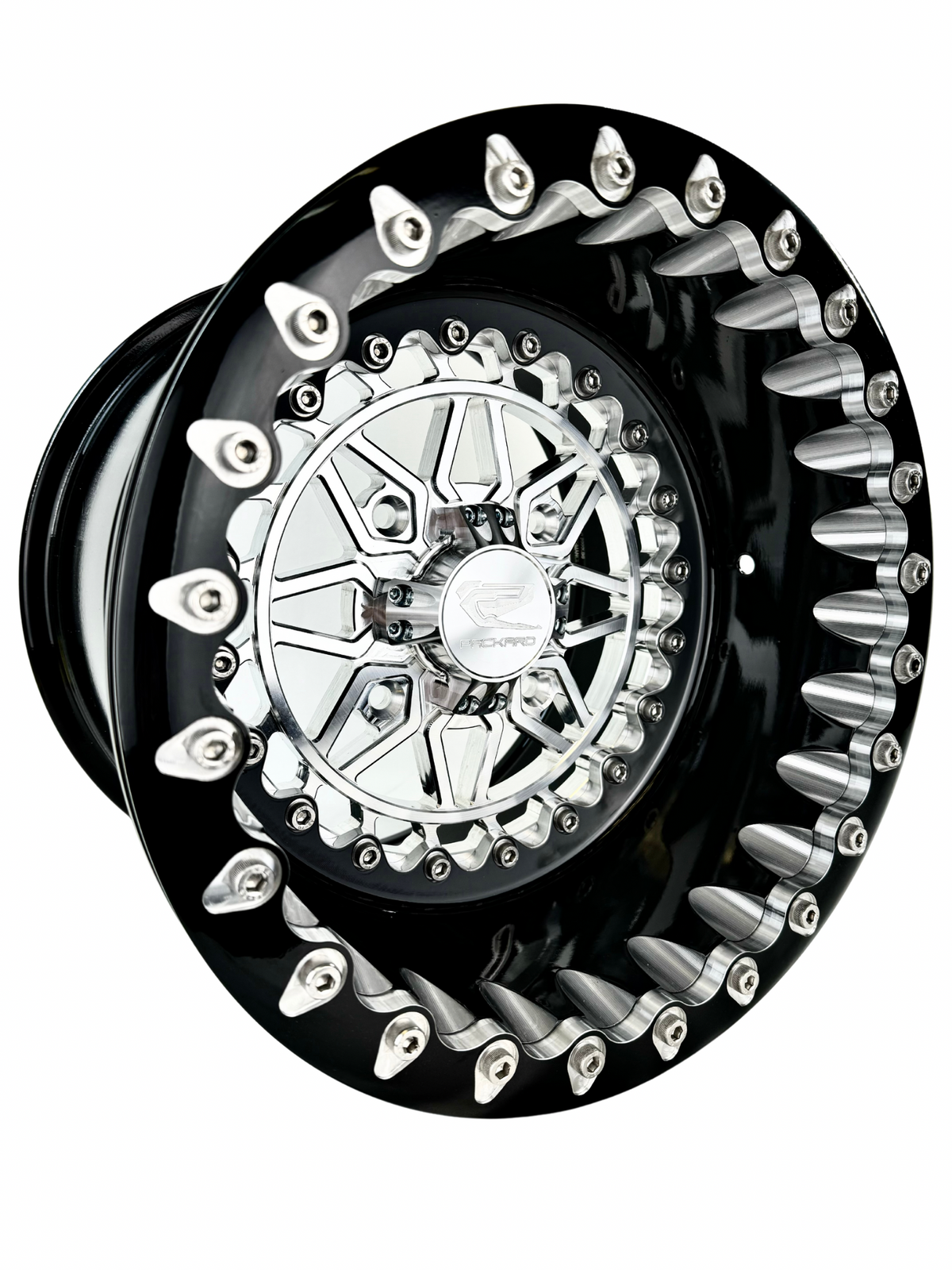 Apollo - FF Forged Beadlock - SILVER-Wheels-Packard Performance Dealer-15x7 | 4x136-V.1-No-Black Market UTV