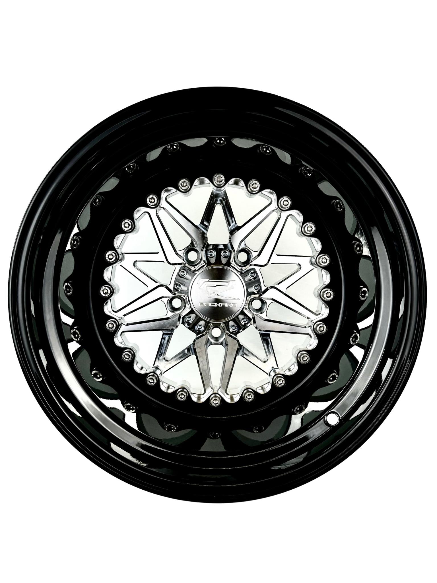Impact 2.0 - FF Forged Silver RZR PRO R 5X4.5-Wheels-Packard Performance-15x7 | 5X4.5-Yes-Black Market UTV