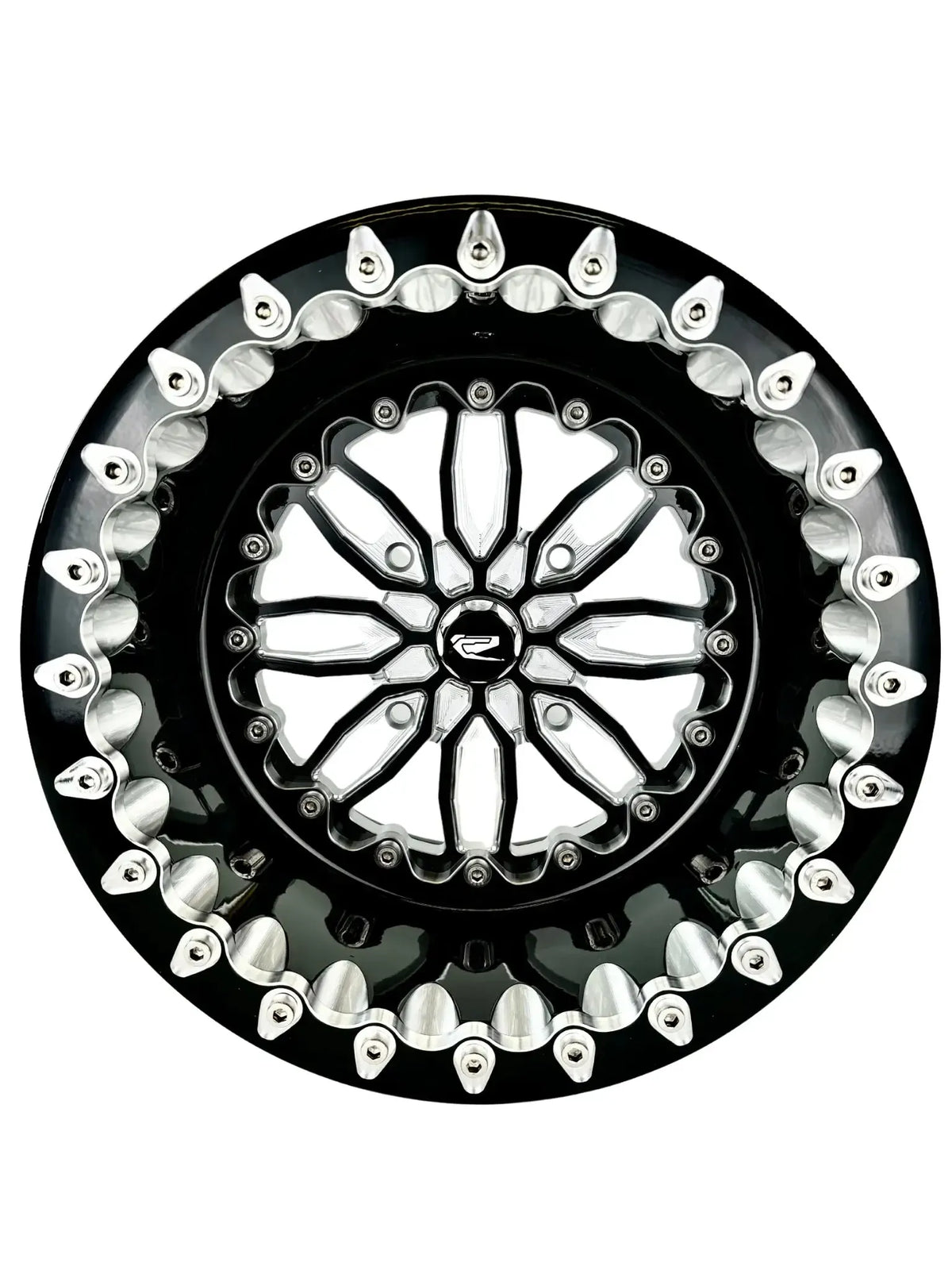 Icon - FF Forged Beadlock - Gloss Black-Wheels-Packard Performance-15x7 | 4x136-V.2-Black Market UTV