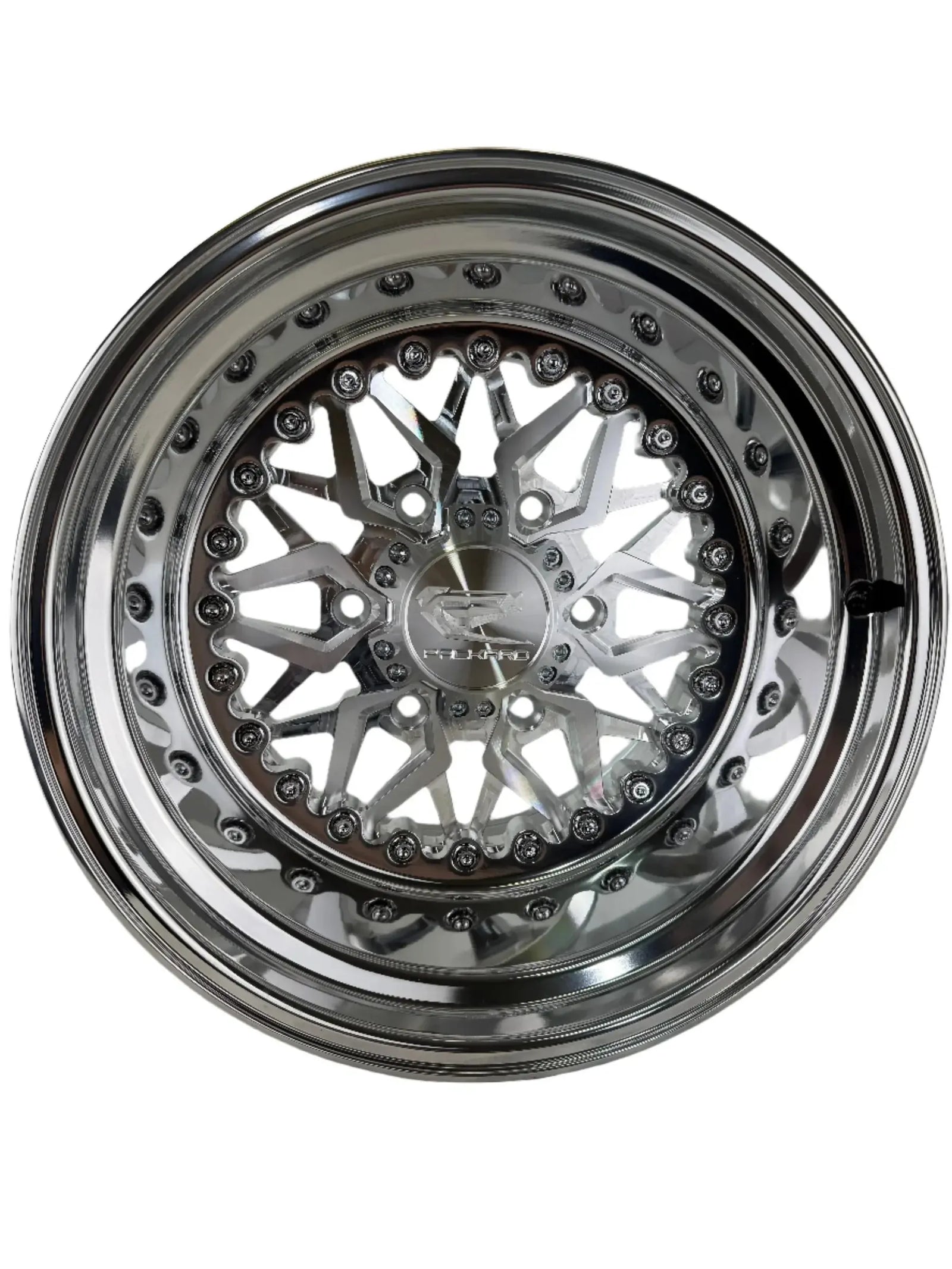 Impact - FF Forged Polished Silver Maverick R 6x139.7-Wheels-Packard Performance-15x7 | 6x139.7-No-Black Market UTV