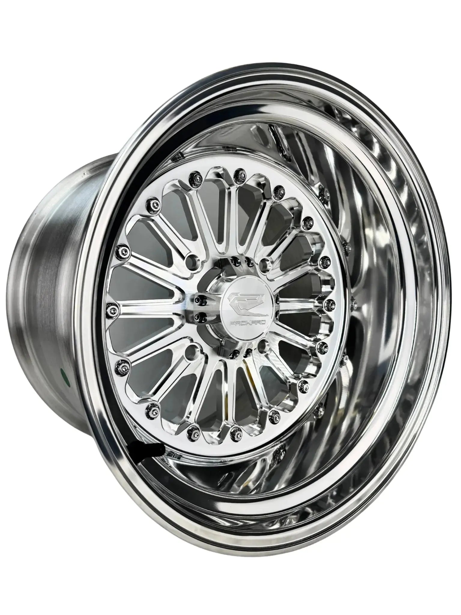 Element - FF Forged Polished Silver-Wheels-Packard Performance-15x7 | 4x136-No-Black Market UTV