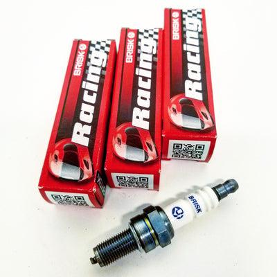 Brisk Silver Racing Spark Plugs CR10YS