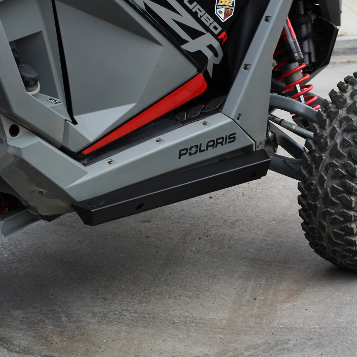 Polaris RZR Pro R / Turbo R / Pro XP 2-Seat Rock Slider Steps-FastLab UTV-Texture Black-Black Market UTV