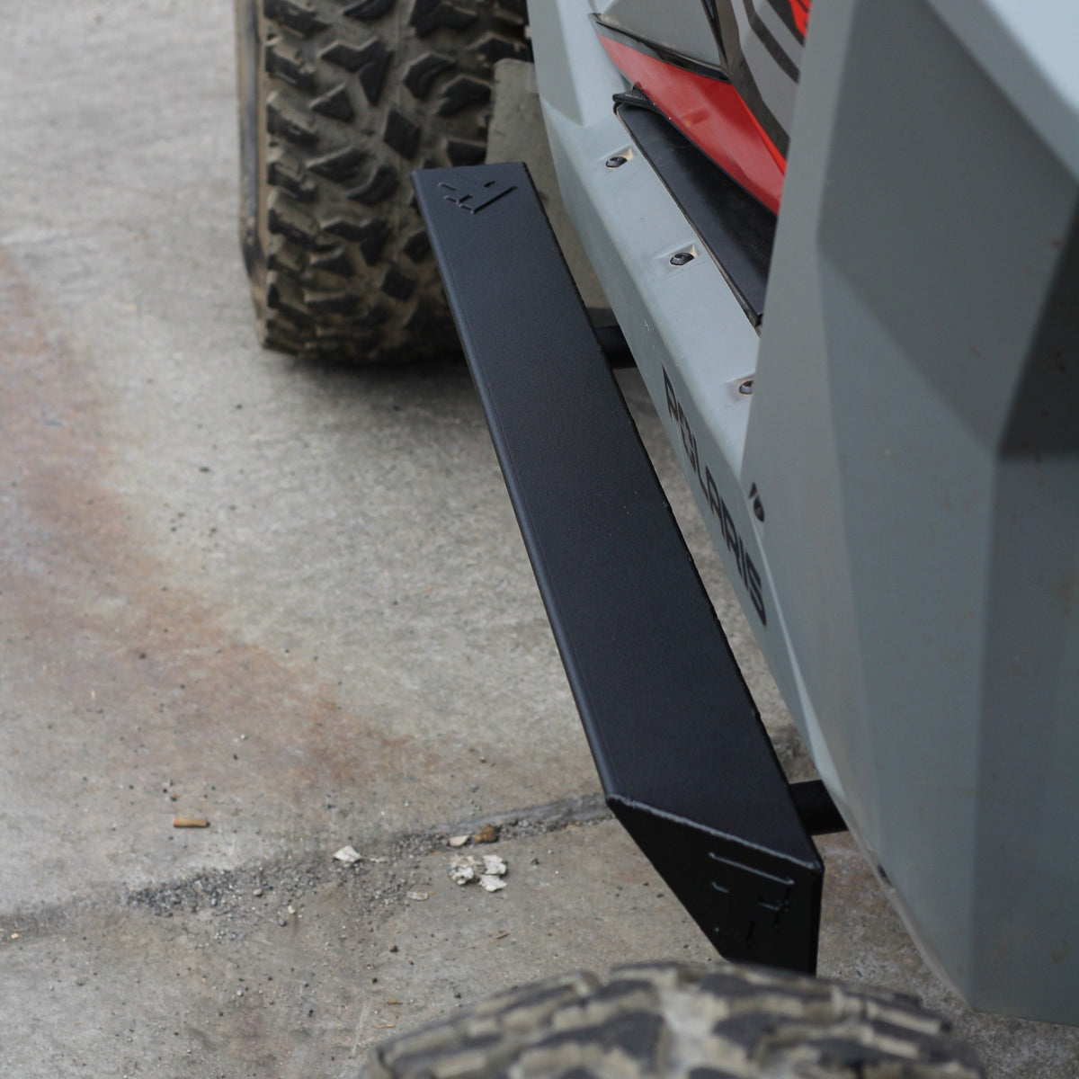 Polaris RZR Pro R / Turbo R / Pro XP 2-Seat Rock Slider Steps-FastLab UTV-Texture Black-Black Market UTV