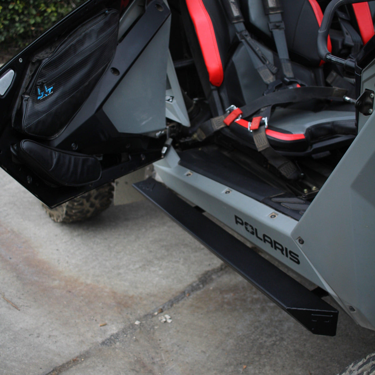 Polaris RZR Pro R / Turbo R / Pro XP 2-Seat Rock Slider Steps-FastLab UTV-Texture Black-Black Market UTV