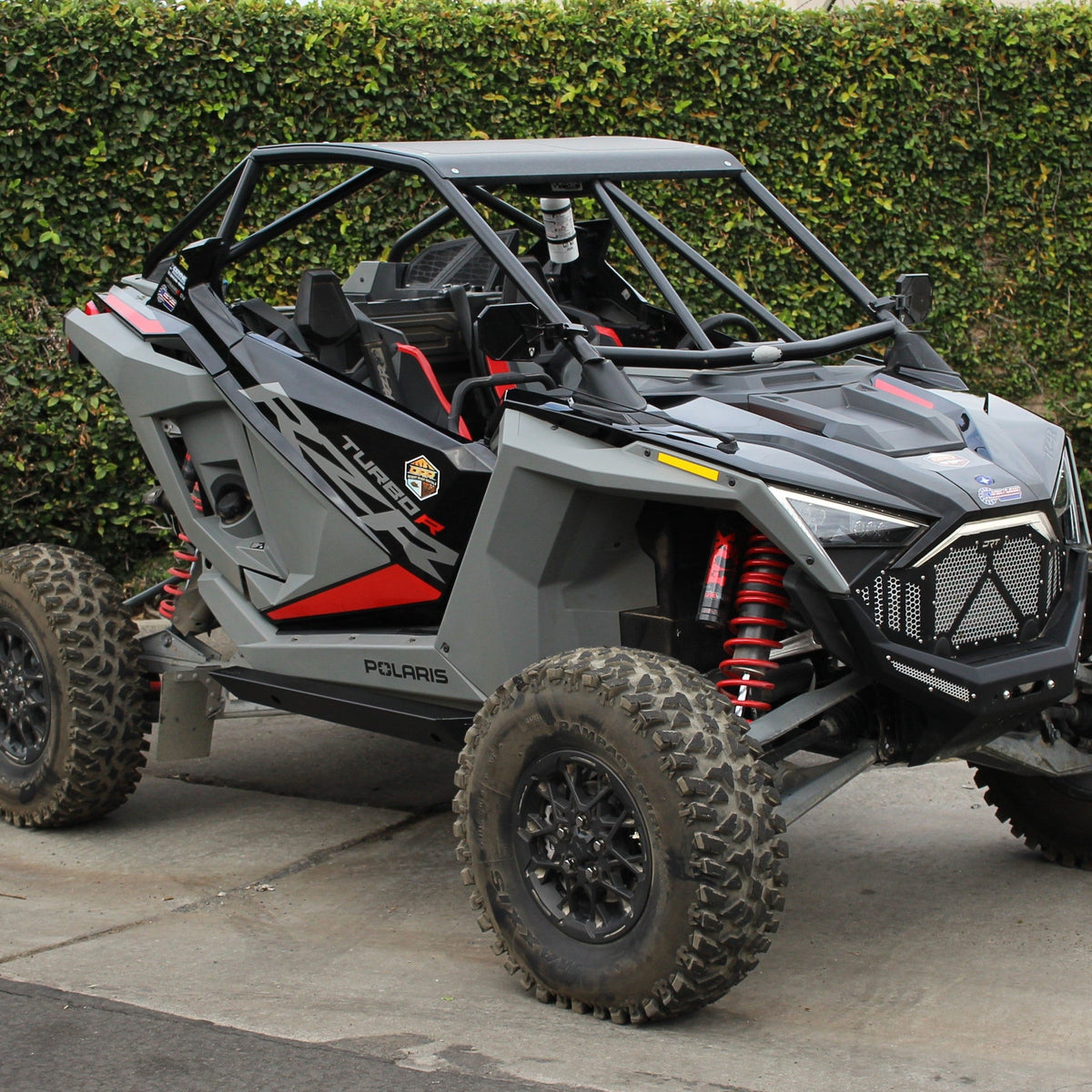 Polaris RZR Pro R / Turbo R / Pro XP 2-Seat Rock Slider Steps-FastLab UTV-Texture Black-Black Market UTV