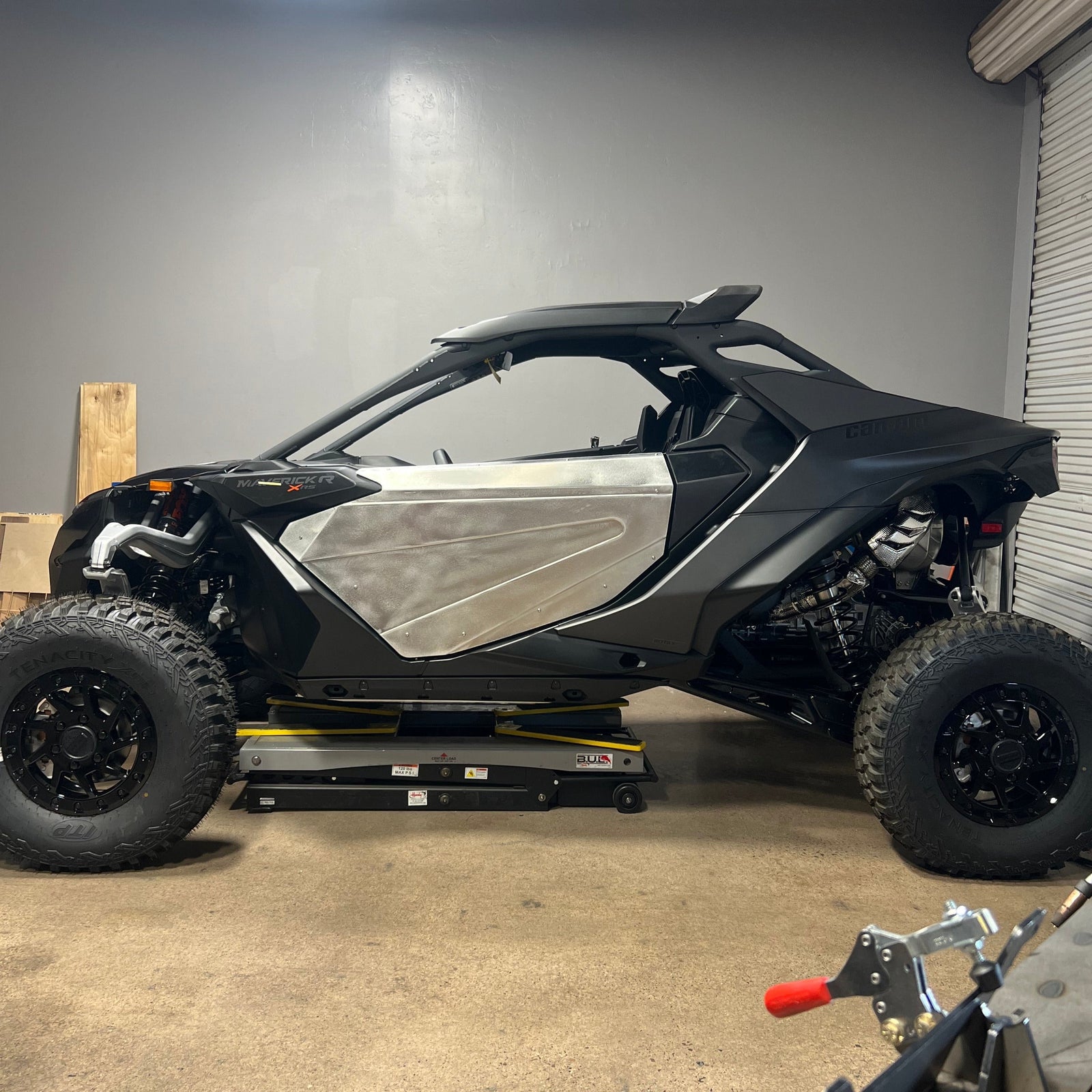 TMW Maverick R doors-TMW Off-Road-Without Shock Assist-Black Market UTV