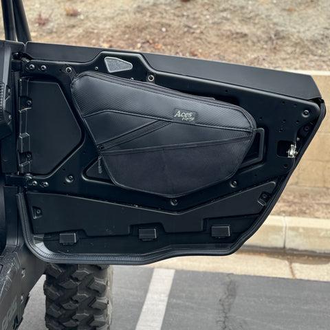 2024+ RZR XP Door Bags-Door Bags-Aces Racing-Front or 2 Seat Model-Black Market UTV