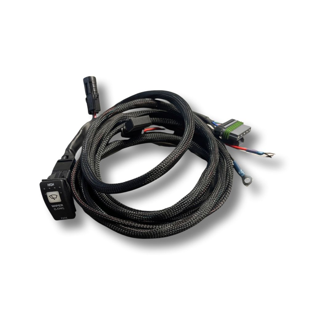 CAN-AM X3 2.0 ELECTRIC WIPER KIT W/LED DOME LIGHT-Lighting Kit-Bent Metal Offroad-Black Market UTV