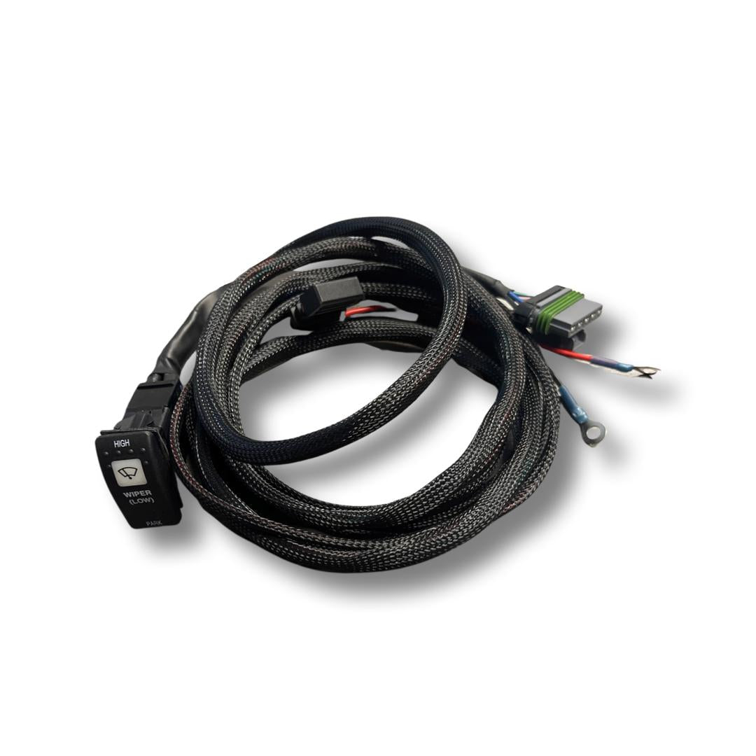 Polaris RZR Pro XP, Pro S, Pro R (2025) Electric Wiper Kit-Bent Metal Off-Road-Black Market UTV