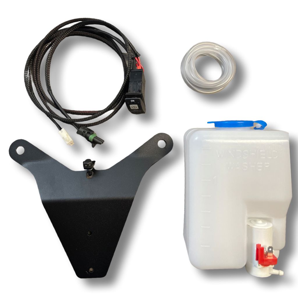 WINDSHIELD WASHER FLUID SPRAY KIT FOR CAN-AM X3-Windshield Wiper-Bent Metal Offroad-Black Market UTV