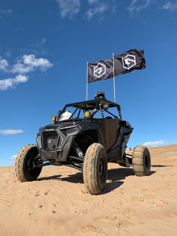 POLARIS RZR XPT/S GRILLE-Grille-Geiser-RAW-Black Market UTV