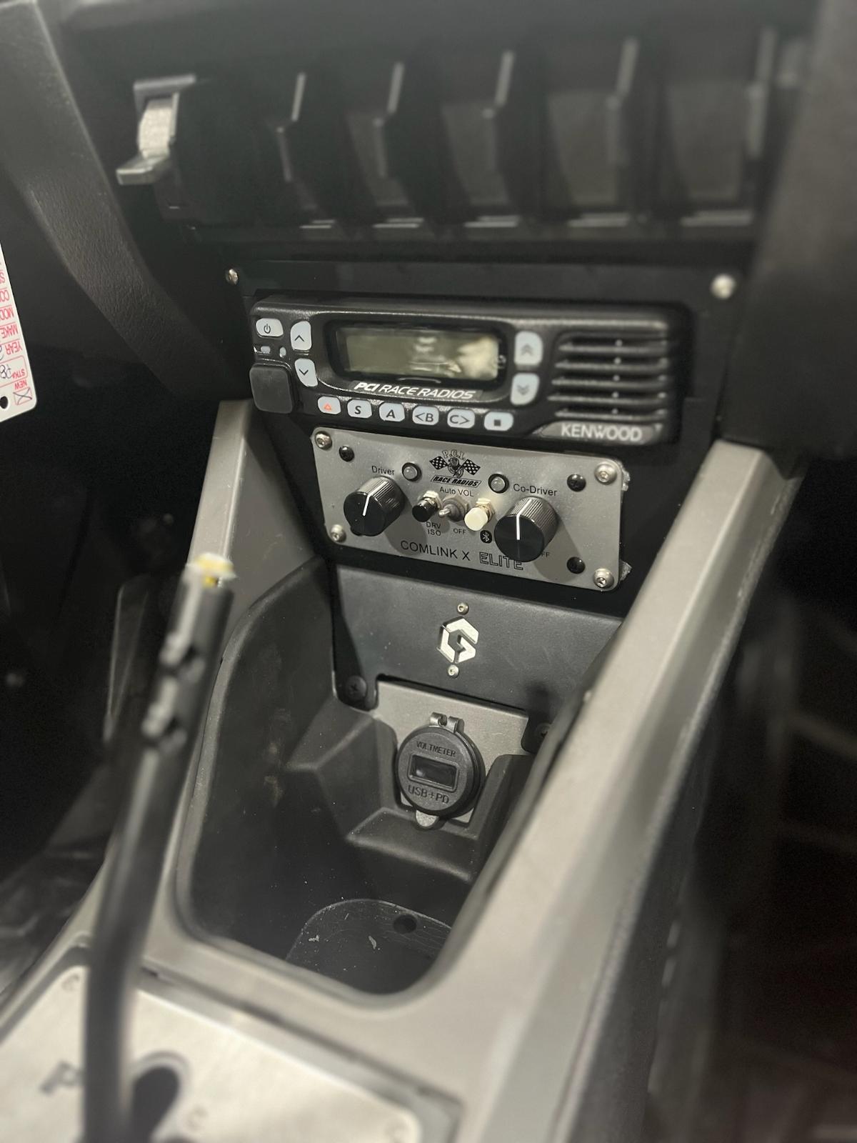 POLARIS TURBO R & PRO R RADIO MOUNTS-Geiser Performance-PCI-2022-2024-Black Market UTV