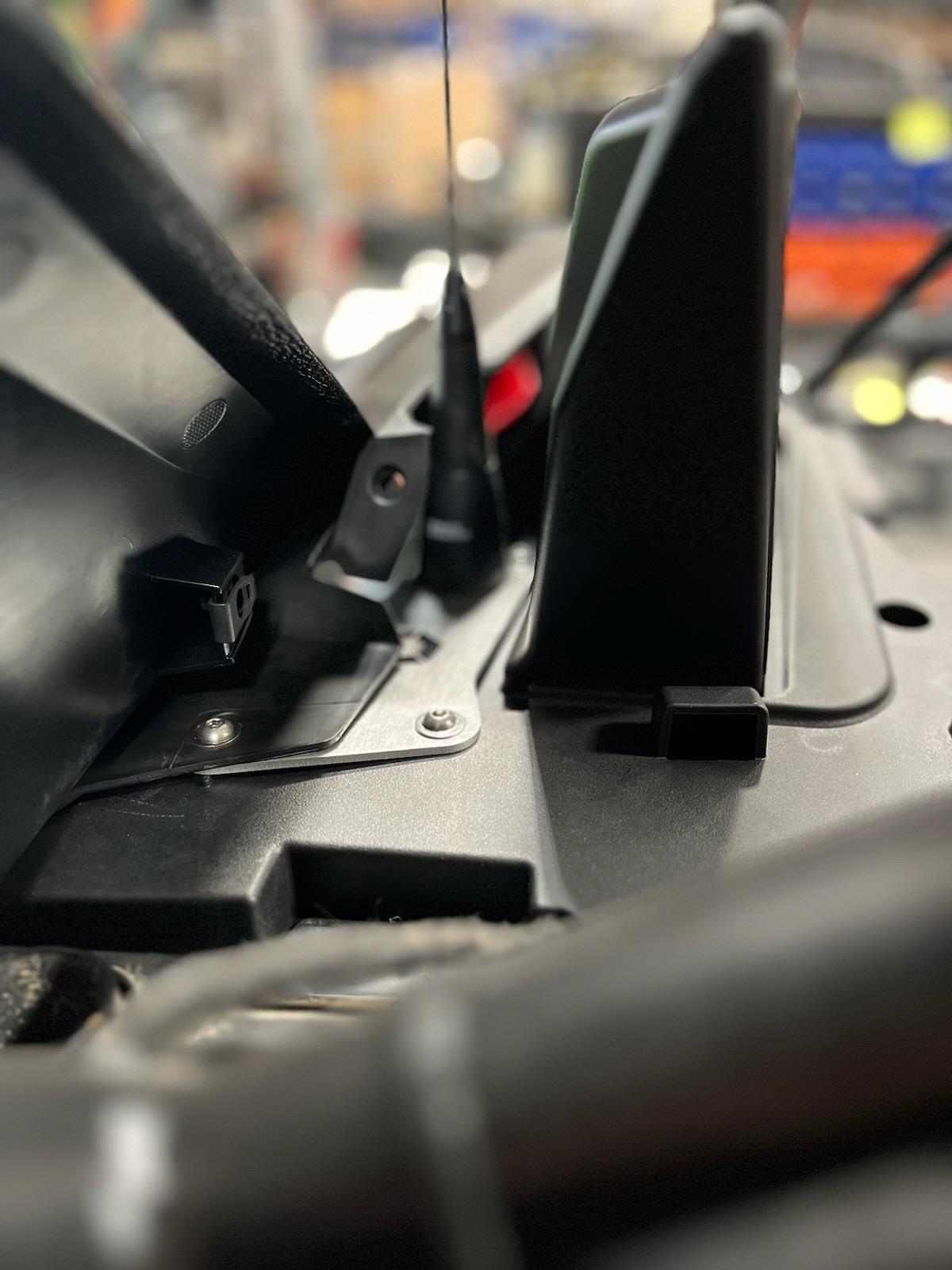 POLARIS TURBO R & PRO R ANTENNA MOUNT-Geiser Performance-Black Market UTV