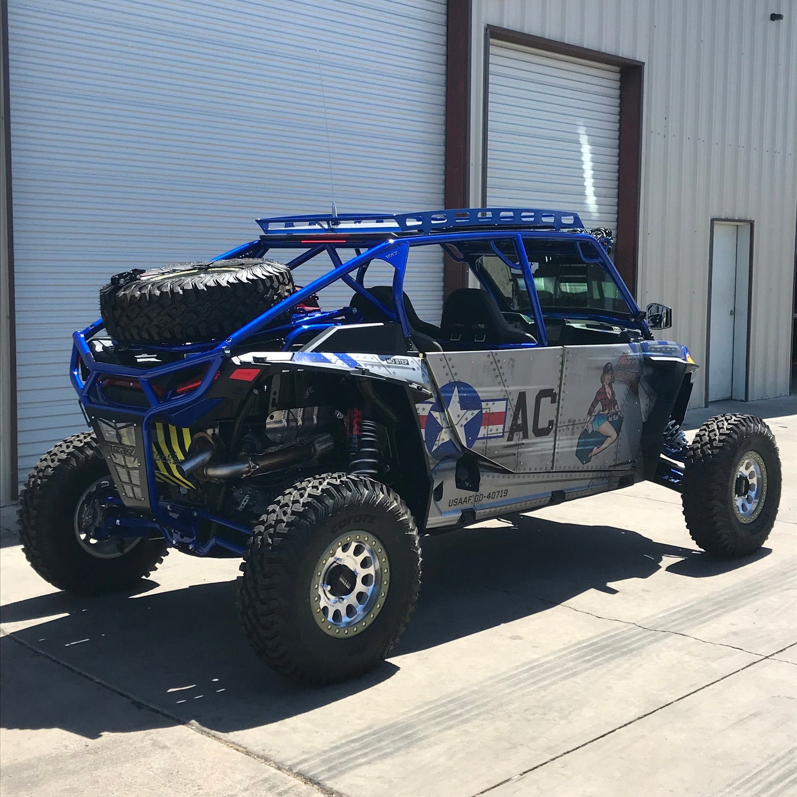 TMW Roof Rack-roof-TMW Off-Road-Can Am X3-4 Seat Cage-Black Market UTV