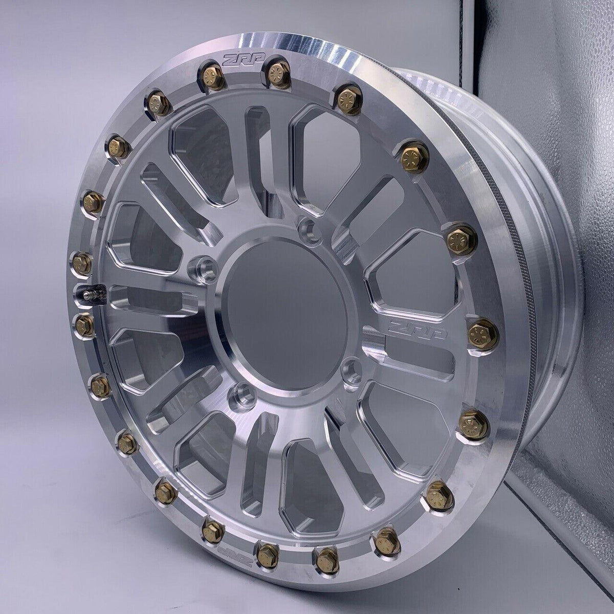 APEX Forged Beadlock Wheel 15&quot;x5.5&quot; Can Am 4x137 Bolt Pattern-Wheels-ZRP-4x137 (CAN-AM)-Aluminum-Aluminum-Black Market UTV