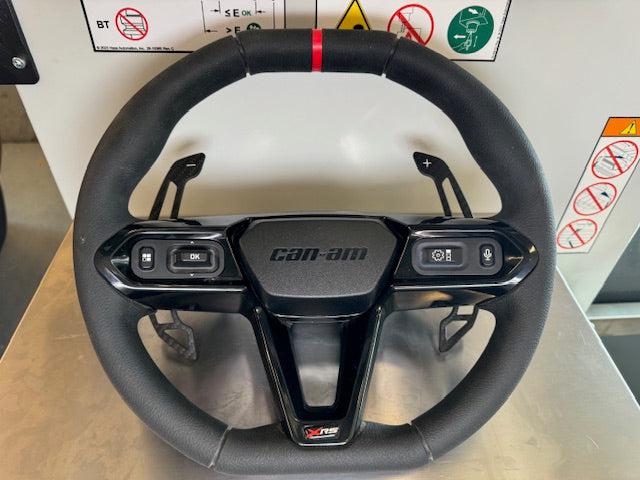 Can Am Maverick R - Carbon Fiber Paddle Shifter-Black Market UTV Dealer-Raw Aluminum-Black Market UTV