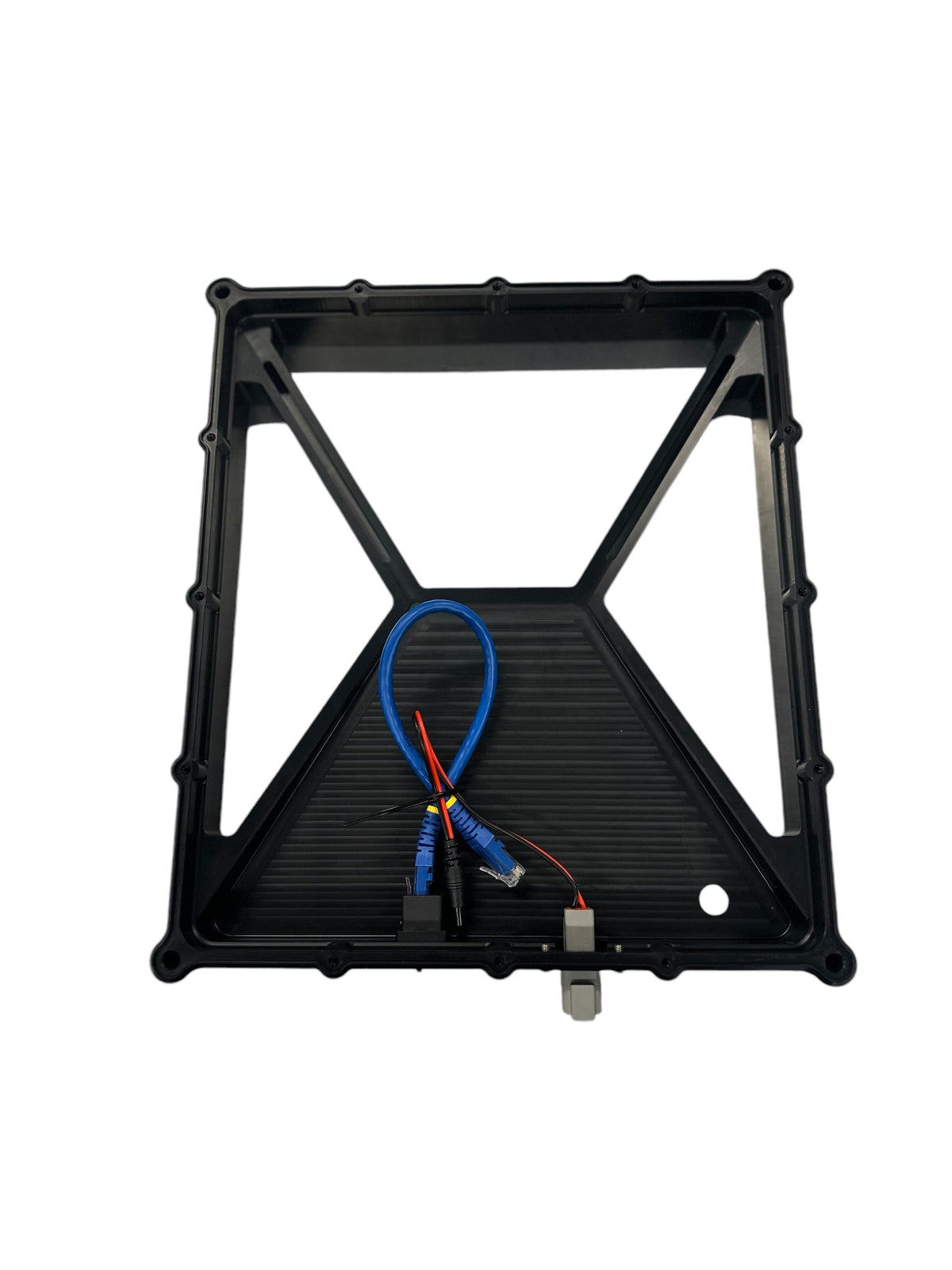 MINI STARLINK CASE/MOUNT-Accessories-Geiser Performance-ALUMINUM - RAW-Black Market UTV