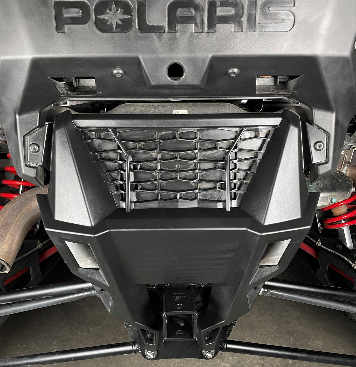 FastLab RZR Turbo R & Pro R Radius Rod Hitch Pull Plate-RZR Suspension-FastLab UTV-BLACK-Black Market UTV