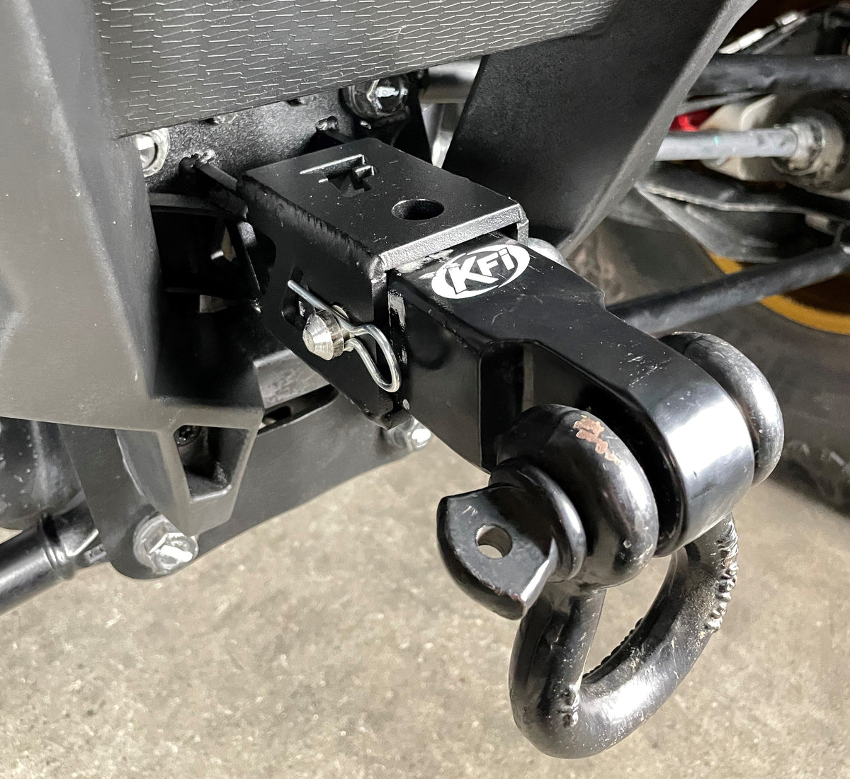 FastLab RZR Turbo R & Pro R Radius Rod Hitch Pull Plate-RZR Suspension-FastLab UTV-BLACK-Black Market UTV