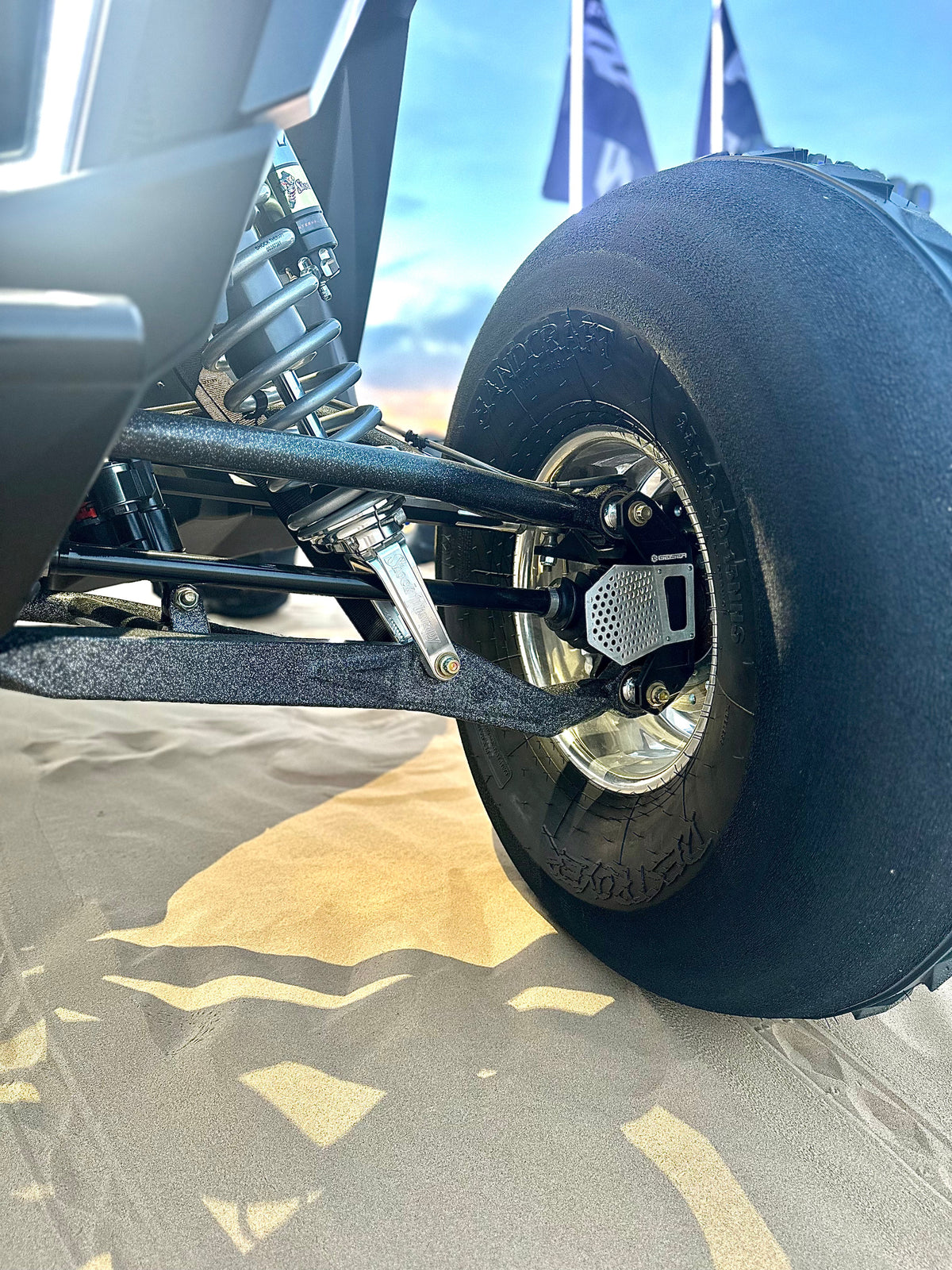 POLARIS PRO R/TURBO R FRONT SUSPENSION KIT-suspension-Geiser Performance-Raw-Black Market UTV