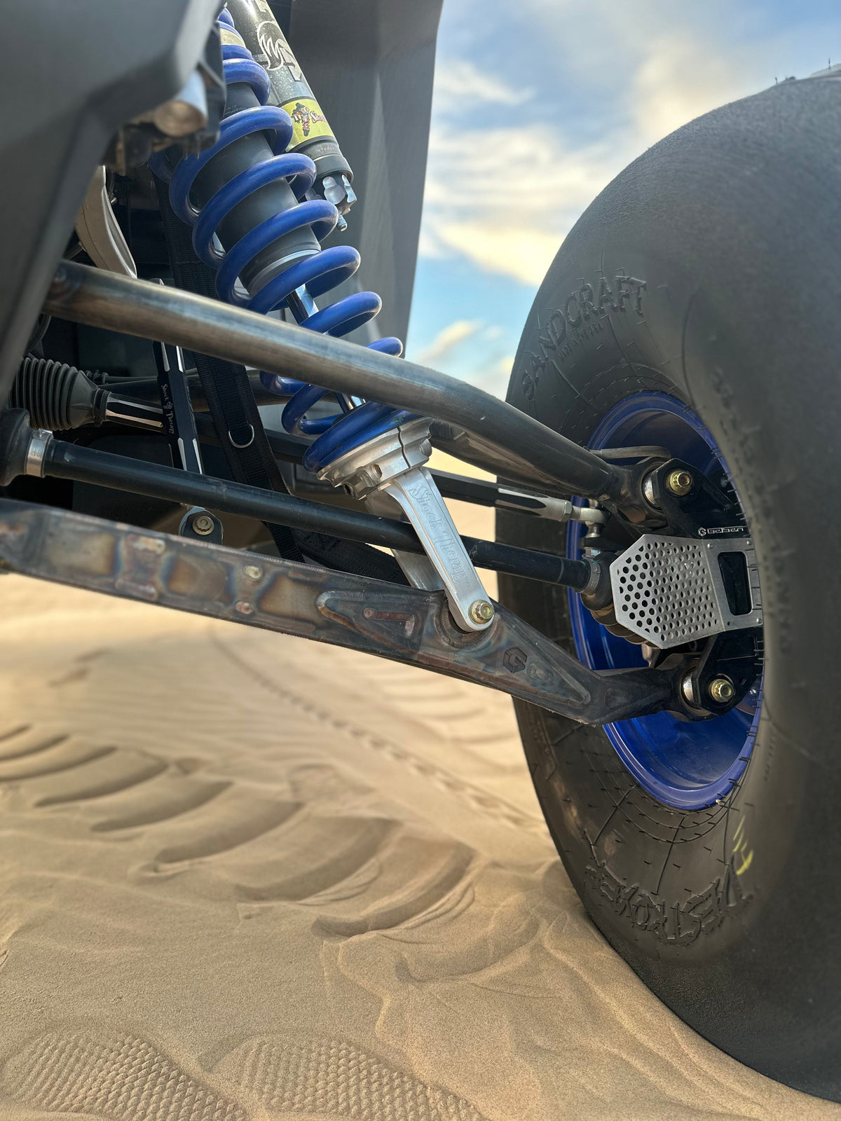 POLARIS PRO R/TURBO R FRONT SUSPENSION KIT-suspension-Geiser Performance-Raw-Black Market UTV