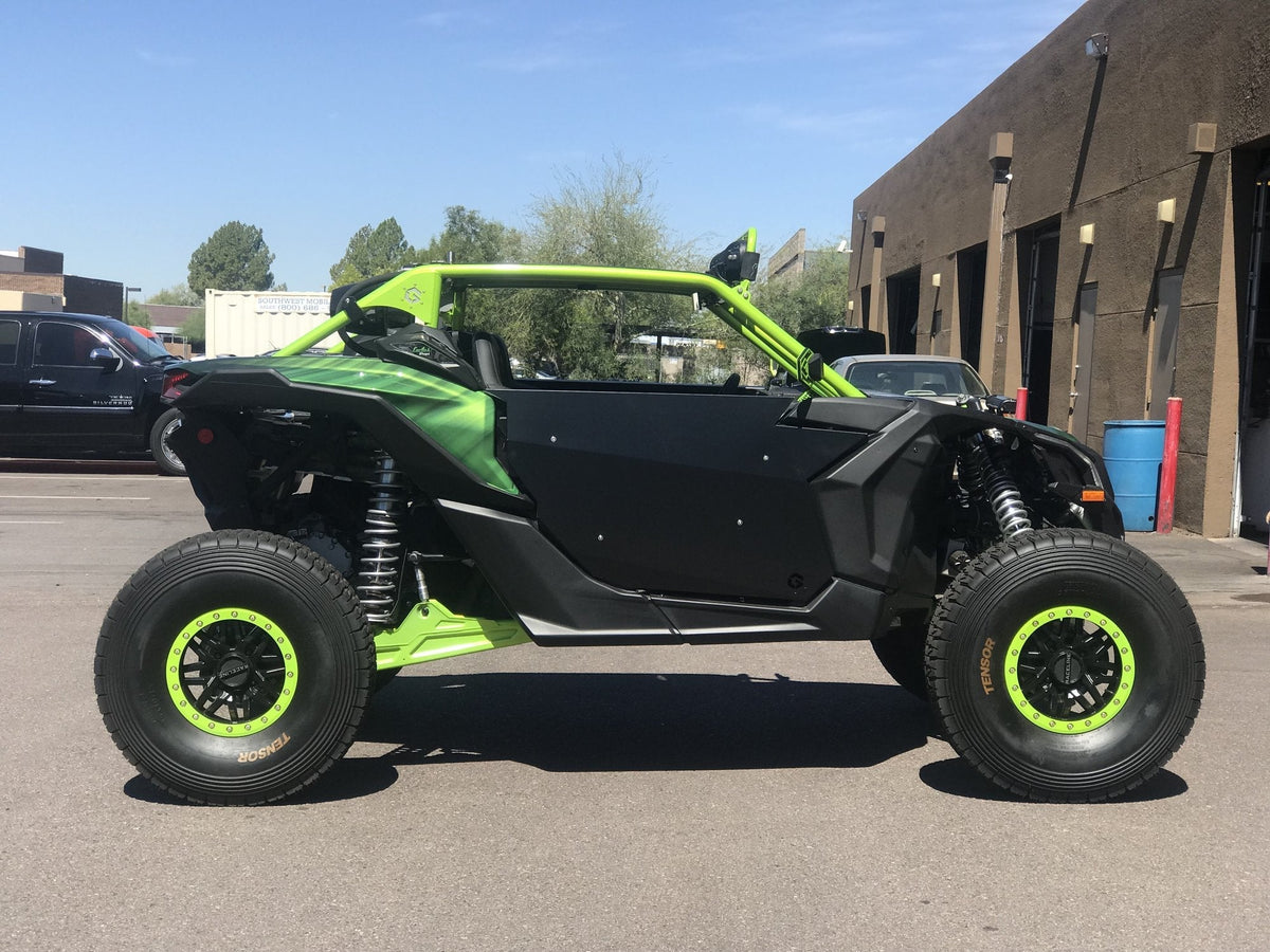 CAN AM X3 2 SEATER DOORS-Geiser Performance-BLACK-Black Market UTV