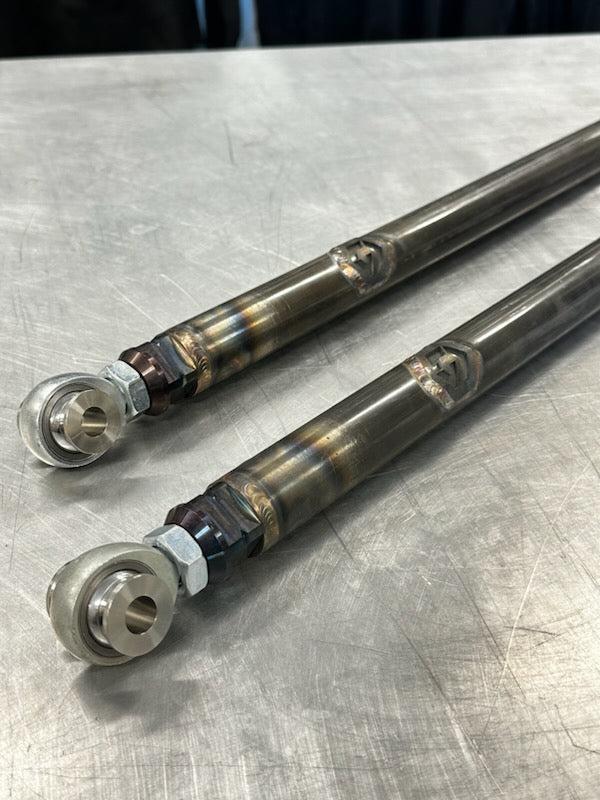 72" CAN AM X3 TIE RODS FOR USE WITH SHOCK THERAPY STEERING RACK-suspension-Geiser Performance-RAW-Black Market UTV