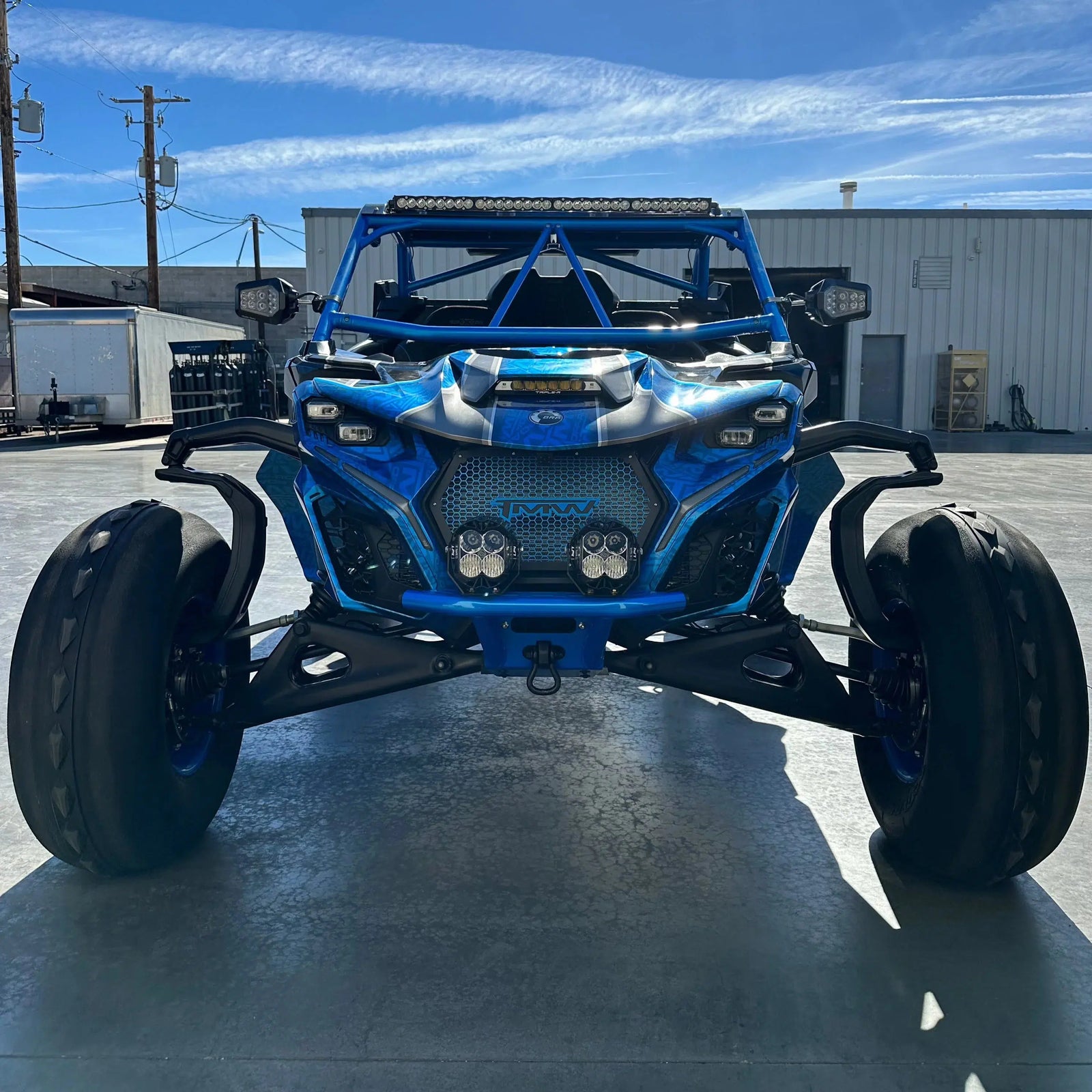 TMW Maverick R Front bumper-Bumper-TMW Off-Road-No Fairlead-Black Market UTV