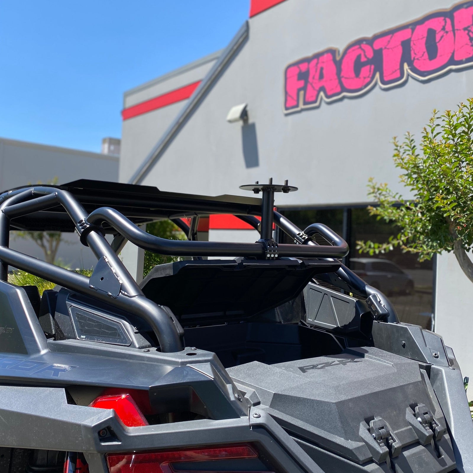 Polaris RZR Pro R Dual Clamp Spare Tire Mount-Spare Tire Mounts-Factory UTV-Black Market UTV