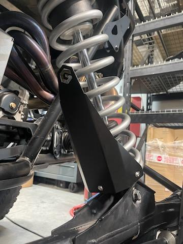 POLARIS RZR TURBO R & PRO R - SHOCK GUARDS-Geiser Performance-Black-Black Market UTV