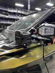 TMW PRO R A Pillar Bolt on Light tabs-Mounts-TMW Off-Road-Black Market UTV