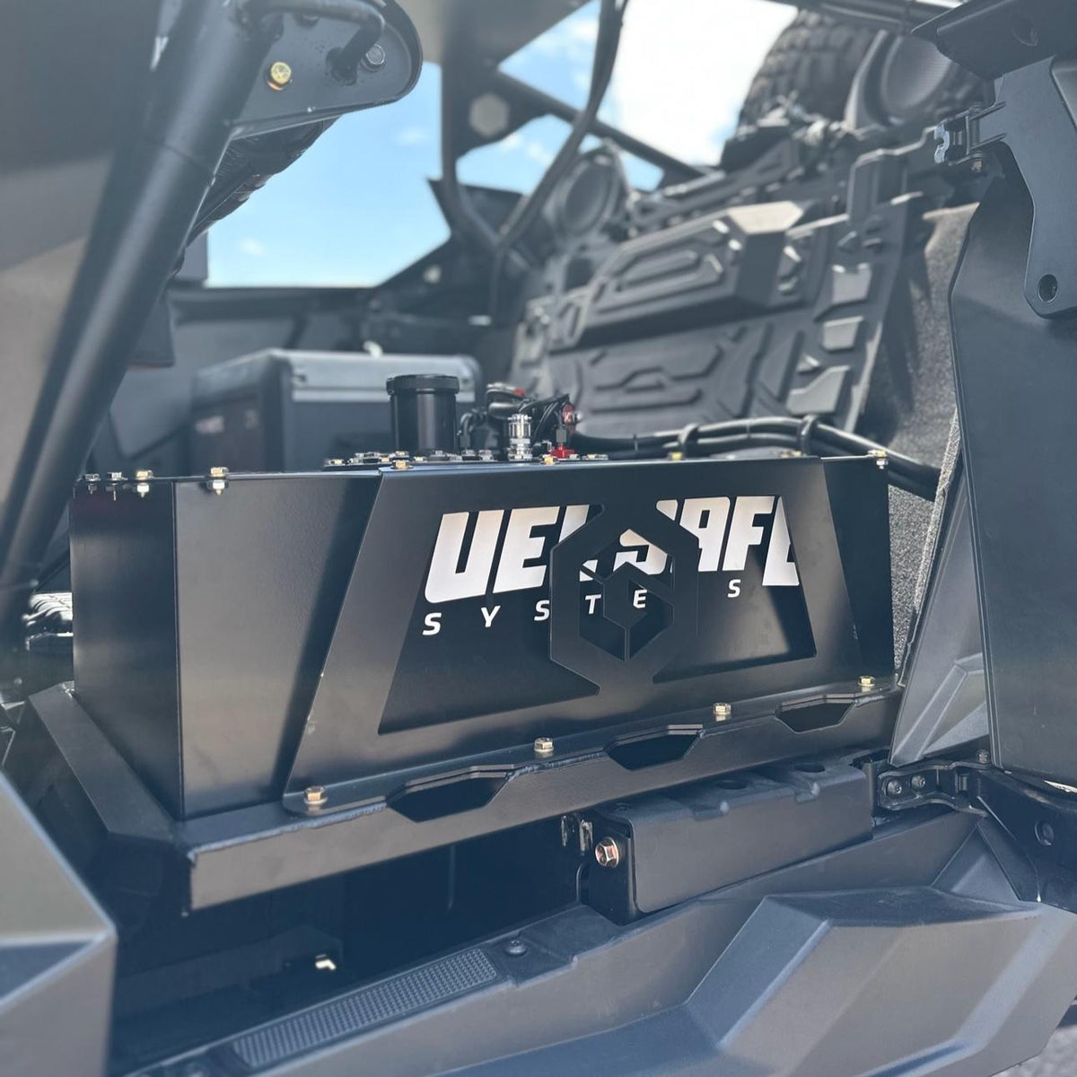 GEISER PERFORMANCE POLARIS PRO R/ TURBO R FUEL CELL MOUNT-Geiser Performance-NO-Black Market UTV