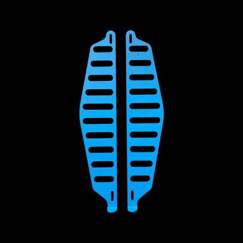 CAN-AM X3 2.0 REPLACEMENT SLIDERS (SET)-Rock Sliders-Bent Metal Offroad-Red-Black Market UTV