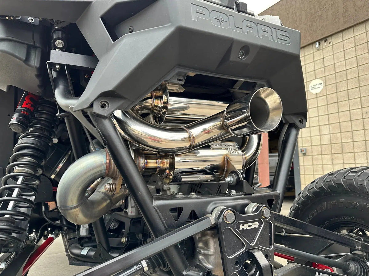 POLARIS RZR PRO R NA EXHAUST-Exhaust-Force Turbos-Black Market UTV