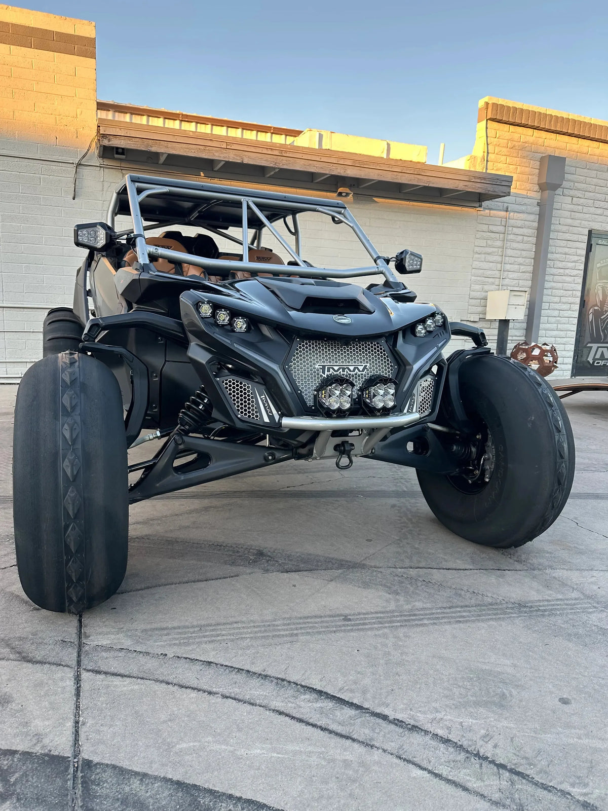 TMW Maverick R Grill-Grille-TMW Off-Road-Include side vents-Black Market UTV