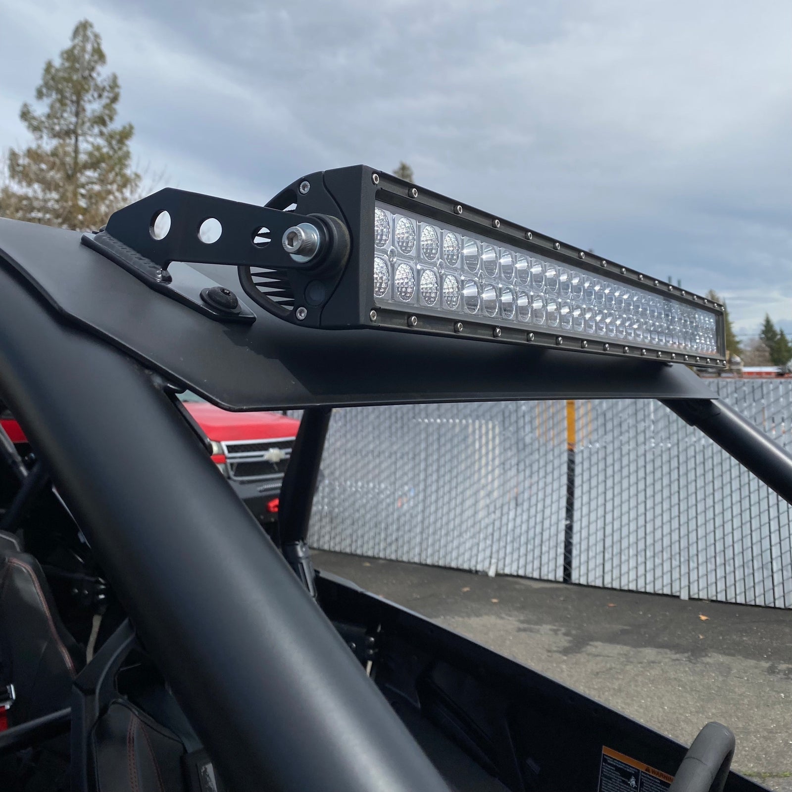 Polaris RZR Turbo R / Pro S Light Bar Brackets-Light Bar Brackets-Factory UTV-Black Market UTV