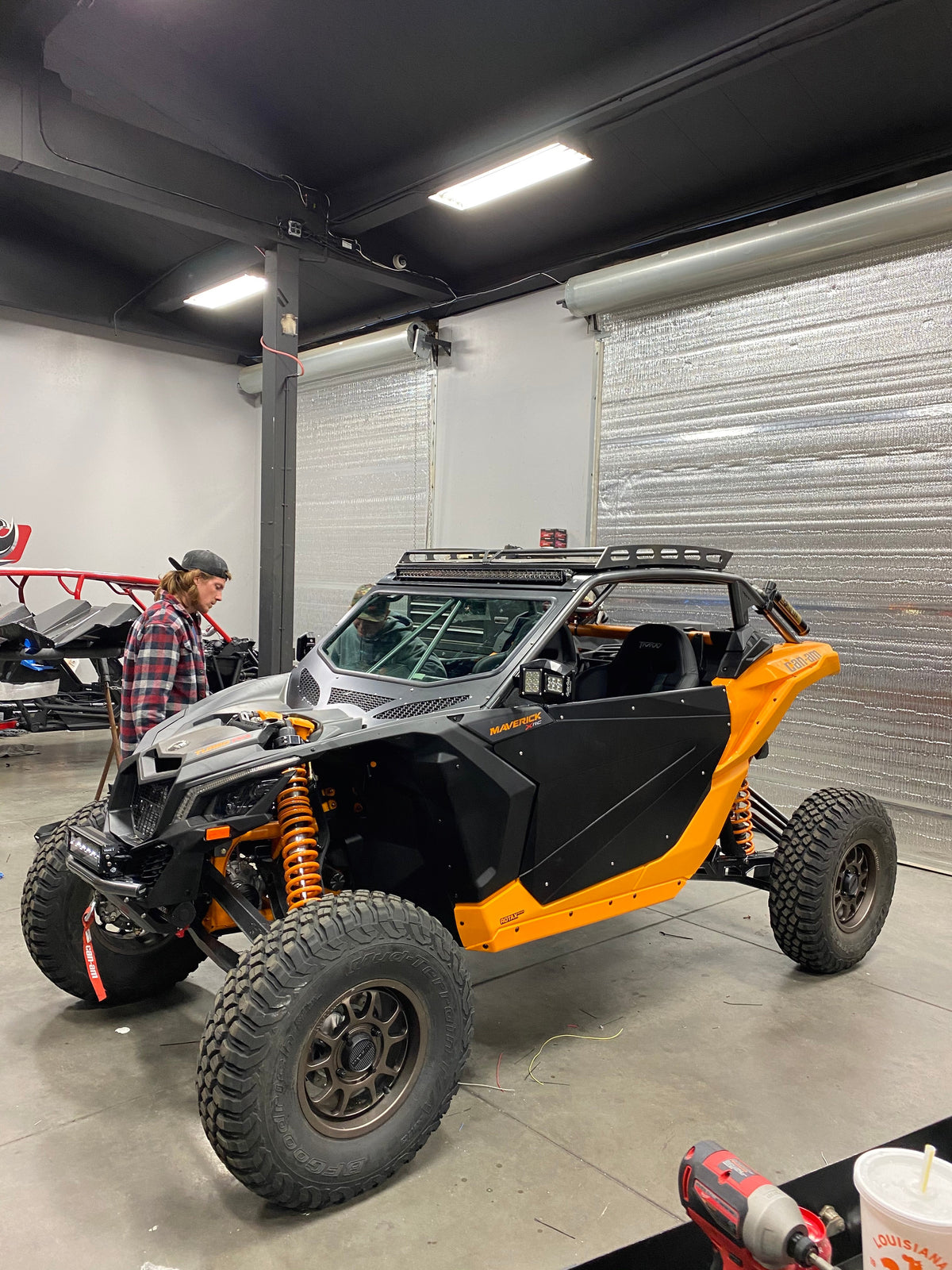 TMW Roof Rack-roof-TMW Off-Road-Can Am X3-2 Seat cage-Black Market UTV