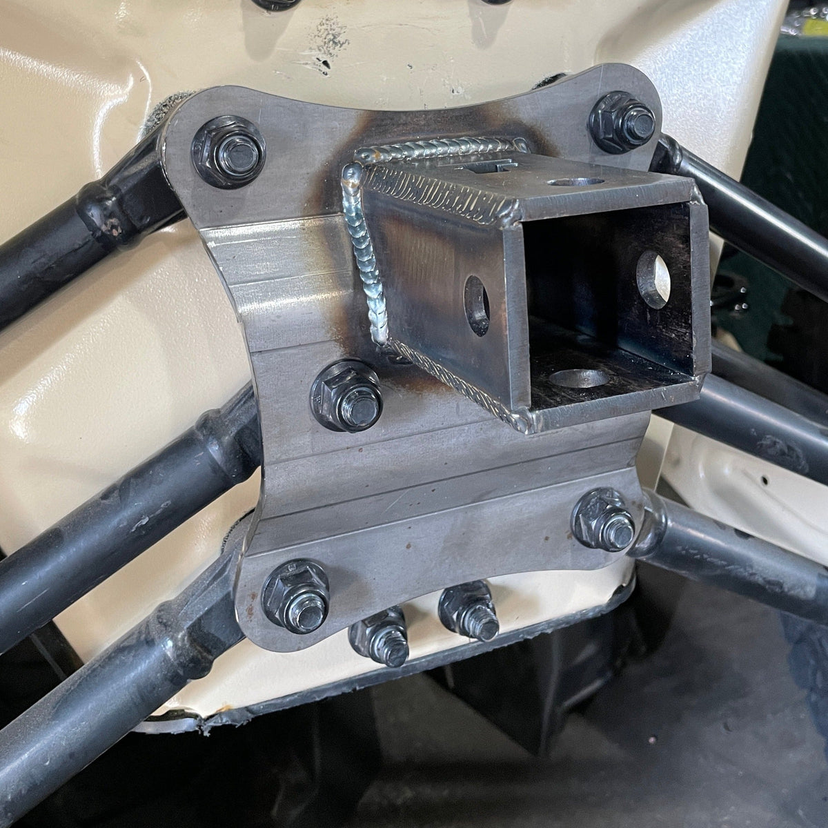 FastLab Can-am X3 Radius Rod Hitch Pull Plate-X3 SUSPENSION-FastLab UTV-BLACK-Black Market UTV