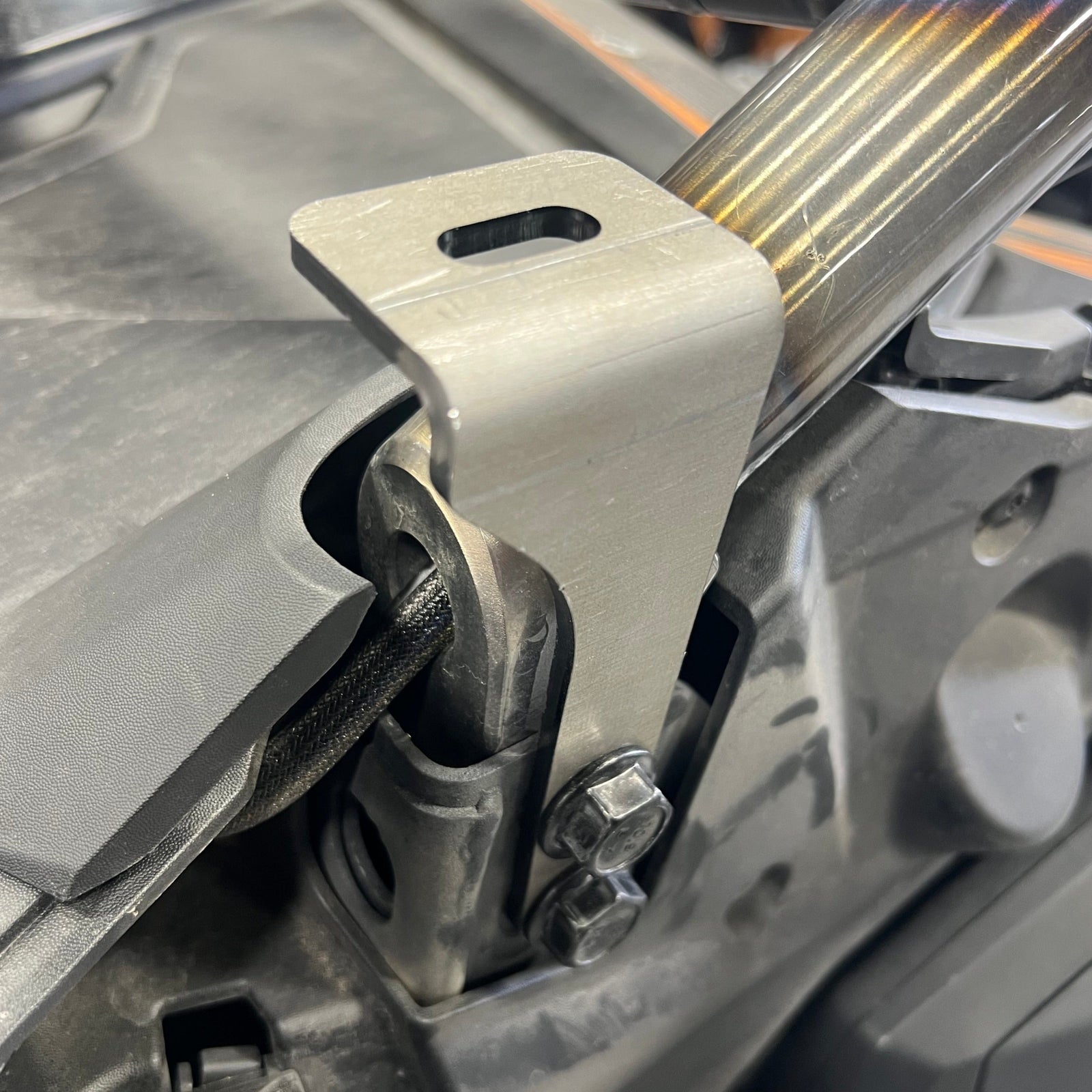 TMW Maverick R A Pillar Bolt on Light tabs-Mounting Bolts-TMW Off-Road-Black Market UTV