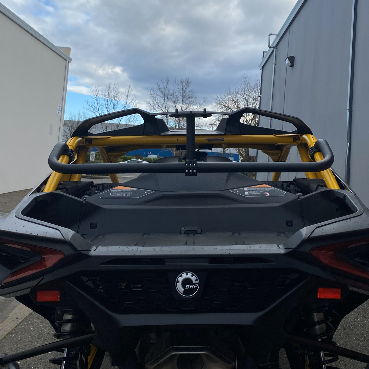 Can-Am Maverick R Dual Clamp Spare Tire Mount-Spare Tire Mounts-Factory UTV-Black Market UTV