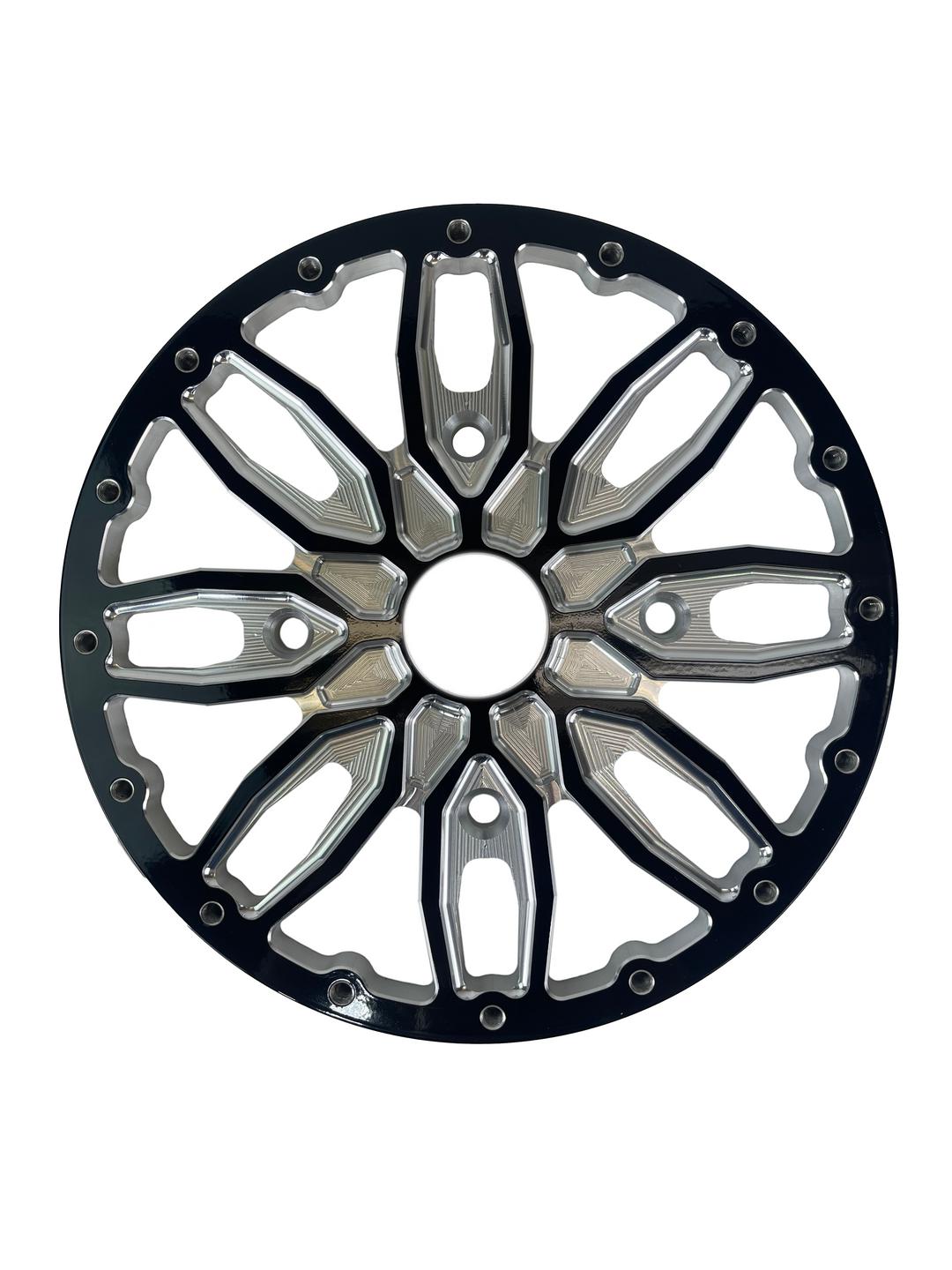 Gen 2 Replacement Wheel Centers | 5x4.5-Wheels-Packard Performance-Apollo (5x4.5)-Silver-Black Market UTV