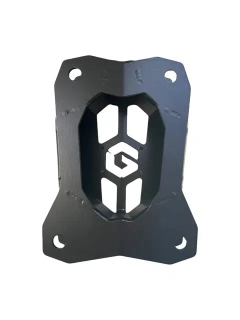 POLARIS TURBO R/PRO R RADIUS ROD PLATE-Radius Rod Plate-Geiser-Raw-Black Market UTV