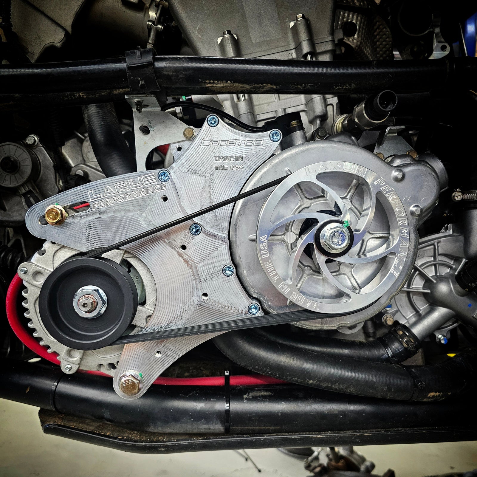 Polaris RZR 195-amp Alternator Kit-Alternator Kit-larueperformance.com-RZR 1000 - XPT - Turbo S-2 Seat-Black Market UTV