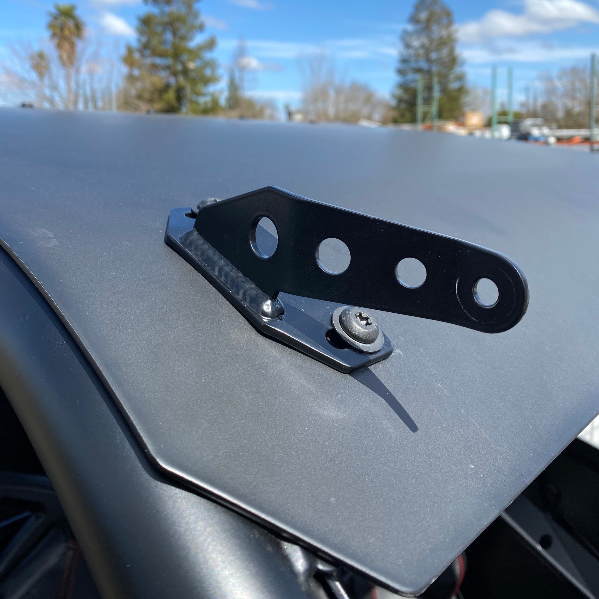 Polaris RZR Turbo R / Pro S Light Bar Brackets-Light Bar Brackets-Factory UTV-Black Market UTV