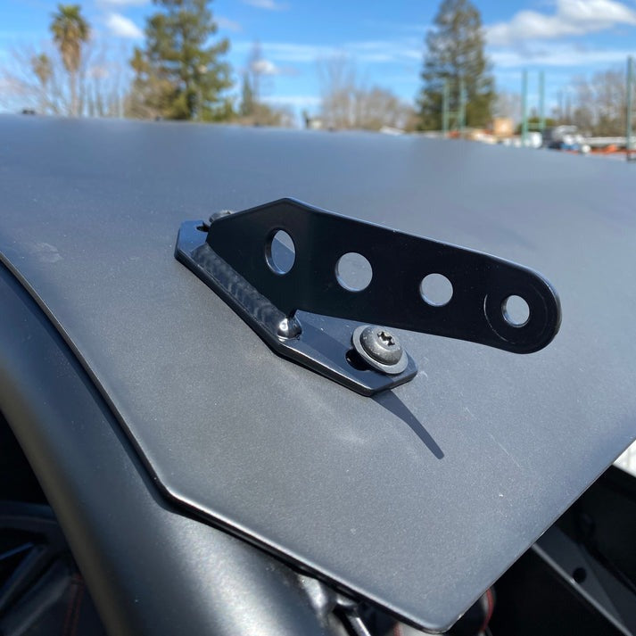 Polaris RZR Pro XP Light Bar Brackets-Light Bar Brackets-Factory UTV-Black Market UTV